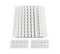 100PCS 6V SMD Lamp Beads with Ical Lens for 32-65 I LED TV Rep - Rgy Efficient Light St Parts (6V 100pcs)