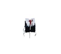 100Pcs 6x6x7mm 6 * 6mm Through Hole Reset Push Button Tactile Momentary Switch With LED Green Red Blue Yellow Light(DVP02LC-SL)