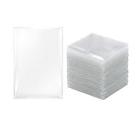 100PCS 7.8"x12" / 22x30cm Clear Flat Cello/Cellophane Treat Bag for Gift Wrap Packing Party Favors Wedding Samples Snacks Bakery Cookies Candies Home Kitchen