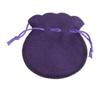 100pcs 7 * 8cm 9 * 12cm Velvet Bags Drawstring Pouch Calabash Jewelry Packing Wedding Xmas Party Sachet for Necklace, Earring, Bracelets(PURPLE,7x8cm)