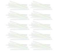 100pcs 7mm x 200mm Transparent Hot Melt Glue Sticks, DIY Craft Adhesive Bars for Low - Power Glue Guns, Strong Bonding for Wood Fabric Electronics and Home Repairs