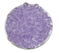 100Pcs 8mm Clear Glass Beads Bracelets Making Accessories for Necklace Bracelets Jewelry Making Project Crystal Beads