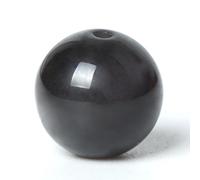 100Pcs 8mm Natural Colorful Obsidian Round Loose Gemstone Energy Healing Beads 1mm Hole DIY Smooth Beads for Bracelet Necklace Earrings Jewelry Making