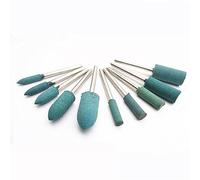 100pcs Abrasive Rubber Mounted Points 3mm shank Grinding Polishing Buffing Wheel Burr Electric Grinder Replacement for Rotary Tools Grinder Disc Polishing Wheel(4mm(Bullet))