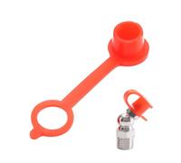 100Pcs ABS Grease Nipple Dusts Caps for Automotive and Industrial Use Motorcycles Nipple Protective Cap with AntiRust Feature ABS Oil Fitting Cap