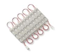 100PCS AC 220V LED Modules SMD Injection Light Waterproof LED Strip Sign Backlight for Advertising Letter Sign,Decorative Lighting with Tape Adhesive for Outdoor Use (Warm White, 100 Pcs)