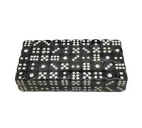 100pcs Acrylic 6 Sides Round Corner Discs Multi Side Table Game Discs Math Counting Teaching Tools Mags Accessories