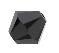 100pcs Adabele Austrian 5mm Faceted Loose Bicone Crystal Beads Jet BlackCompatible with Swarovski Crystals 5301/5328 SSB523
