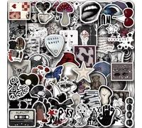 100Pcs Aesthetic Downtown Girls Stickers Pack Cool Trendy Y2K Stickers for Water Bottle Funny Waterproof Sticker for Teens Adults Vinyl Sticker for Laptop Skateboard Party Supplies(Downtown)