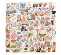 100pcs Aesthetic Stickers Waterproof Minimalist Abstract Line Decals for Laptop Phone Water Bottle Skateboard Luggage Scrapbook Stickers for Kids, Teens, Girls, and Adults