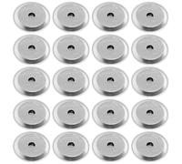 100pcs Alarm Buzzer Part for Commercial and Public Fire Detection | Aluminum and Iron Build, Silver Finish, Loud Sound, User Friendly Installation, False Alarm Control