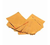 100pcs Aluminium Foil Wrappers 3"x3" Square Chocolate Candy Wrappers Sweets Lolly Paper Tin Foil Wrapping Papers Packaging Decoration Party Wedding Birthday Christmas Accessories (Golden)