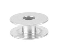 100pcs Aluminum Bobbins for Sewing Machine, Metal Bobbins for Brother/Sewing Machine Accessories