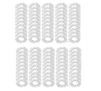 100PCS Aluminum Foil Insulation Cover - Reusable Insulated Aluminum Foil Food Covers For Fresh Keeping Heat Insulation,Elastic Aluminum Food Film For Kitchen Plates Bowls Food Storage (100PCS)