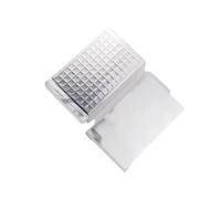 100Pcs Aluminum Foil Sealing Film for PCR Plate 96-well Deep-Well Plate Plastic Sealing Film
