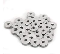 100pcs Aluminum Spool Sewing Machine Spool Sewing Machine Repair Parts Suitable for smooth operation of sewing machine