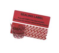 100Pcs Anti Tamper Evident Label Security Sticker Set that Show Void When Removed Ideal for High Value Product Sealing Empty Security Labels Sticker