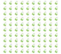 100Pcs Anti-Tamper Security Tags, Plastic Disposable Security Padlock Seals Self Locking Tag Ties Tamper Seals for Shop, Handbag, Shose, Luggage (Green+38.2mm*61mm/1.5in*2.4in)