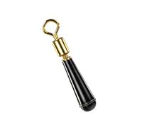 100pcs Anti-Tangle Brass Swivel Heavy Type Rubber Coated Fishing Tackle Brass Rubber for Long Conditions Performance Fishing Direction