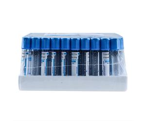 100pcs Anticoagulant Blood Coagulation Sodium Citrate Plastic Tube Sterile Negative Pressure Vacuum Blue Cap 10ML