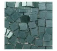 100pcs(Approx. 25g/0.88oz) 1cm/0.39in Square Resin Mosaic Tiles 0.2cm/0.08in Thickness DIY Colorful Crafts Materials for DIY Art Craft Decoration(Color 9)