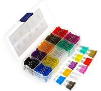 100pcs Assorted Standard Backup Kit 2A 3A 5A 7.5 A 10A 15A 20A 25A 30A 35A Protected circuits