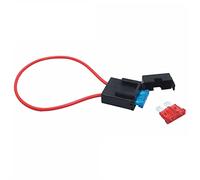 100pcs ATC Fuse Holder in-line AWG Wire Copper 12V 24V Power Blade with and Car 2A 3A 5A 7. 10A 15A 20A 25A 30A 35A(10A and Fuse Holder)
