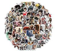 100pcs Attack On Titan Stickers Pack for Phone Case Laptop Water Bottles Hydroflask Ipad MacBook Luggage,Vinyl Waterproof AOT Stickers for Kids Teens DIY Decor