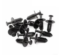 100pcs Automotive Grade Fasteners for Fender Trim Retention, Steel Lining Panel Attachment, Grille Frame Support, and Bumper Mounting