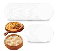 100Pcs Baking Parchment Circles,Cake Tin Liners 8 inch Round Baking Parchment Circles,Non Stick Baking Greaseproof Parchement Paper for Round Springform Cake Tin,Air Fryer Springform Tortilla Press