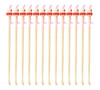 100pcs Bamboo Ear Wax Pickers Portable Earwax Removal Tools