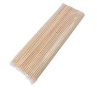 100PCS Bamboo Skewers 20-50CM - Disposable Wooden Meat Sticks for Grilling, Barbecue Parties, and Cooking - 40CM x 5mm Skewers for Perfectly Grilled Kabobs