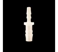 100PCS Barbed Reducing Straight Connector - PP Material Hose Barb Fitting & Adapter, Chemical Resistant High Pressure Non-Toxic, Size Adapter & Flow Divider for Water, Air and Fuel Lines