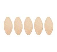 100pcs Beechwood Biscuit Joints for Wood Joinery Cabinet Furniture Frame Assembly Reinforcement (20#)