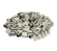 100pcs Bicycle Bike Cycle Metal Brake Cable Wire Tips Caps Caps Crimped 10x5x5mm Quality Stable Durability