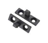 100PCS BLACK BRACKET PR-001 Small Door Lock Switch Lock For MS Air Conditioner Set Top Box Door Cover