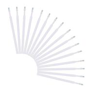 100pcs Black Gel Pen Refills Plastic Fine Tip Writing Replacements | Smooth Ink Flow, Anti-wear Non-scratch Writing, Suitable for Journals, Study Sessions, Exams, Teachers and Teens