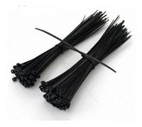100pcs Black Nylon cable Wire Binder 3.6mm 300mm 18.1kg