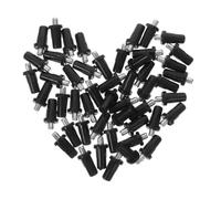 100pcs Black Spring Loaded Cabinet Door Pivot Insert Pin