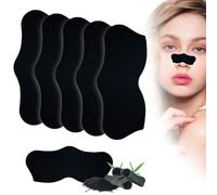 100PCS Blackhead Remover Strips, Pore Strips, Natural Ingredients Deep Cleansing Black Head Remover, Bamboo Charcoal Deep Cleansing Pore Strips, Suitable for All Skin Types Effective for Men and Women