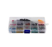100pcs Blade Fuse Kit,3A-35A Assortment Micro Mini Blade Fuse Set Kit Replacement for Car Auto Truck SUV