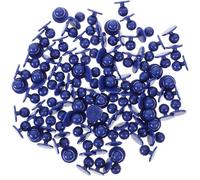 100pcs Blue Chef Shirt Buttons for Sewing Replacement