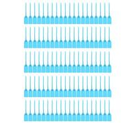 100Pcs Blue Plastic Seals Security Tags Numbered Pull Ties Anti-Tamper Cable Ties for Handbags, Luggage, Clothing, Shoes, Postal Parcels
