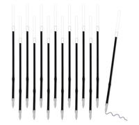 100Pcs Blue Reception Pen Ink Refills, for Retractable Pen, 0.7mm Pen Refills Ballpoint, 107mm Length