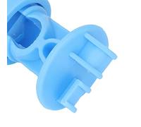 100pcs Bolt Type Insulators for Electric Fence, Heavy Duty ABS Electric Fence Post Insulators, Weatherproof Agricultural Garden Fence Insulator, Blue (159 characters) (Blue)