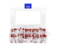 100Pcs/Box CBB Metal Film Capacitors Assortment Kit 63V 100V 10Values 102 222 332 472 103 223 333 473 683 104 154 224 334 474 56 EKFBQBGW