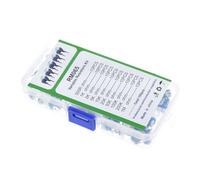 100Pcs/Box RM065 Carbon Film Horizontal Trimpot Potentiometer Assortment Kit 10 Values Variable Resistor 500R - 1M