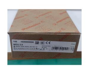 100pcs/box WDU 2.5 1020000000 New For Weidmuller terminal block Free Shipping