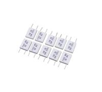 100PCS BPR56 5W Non-inductive Cement Resistance 0.01R 0.015 0.022 0.025 0.02 0.033 0.047 0.05 0.1 0.15 0.2 0.25 0.5 1 10 100 Ohm BIANMTSW(0.1 Ohm)