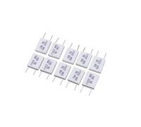 100PCS BPR56 5W Non-inductive Cement Resistance 0.01R 0.015 0.022 0.025 0.02 0.033 0.047 0.05 0.1 0.15 0.2 0.25 0.5 1 10 100 Ohm BIANMTSW(100 Ohm)